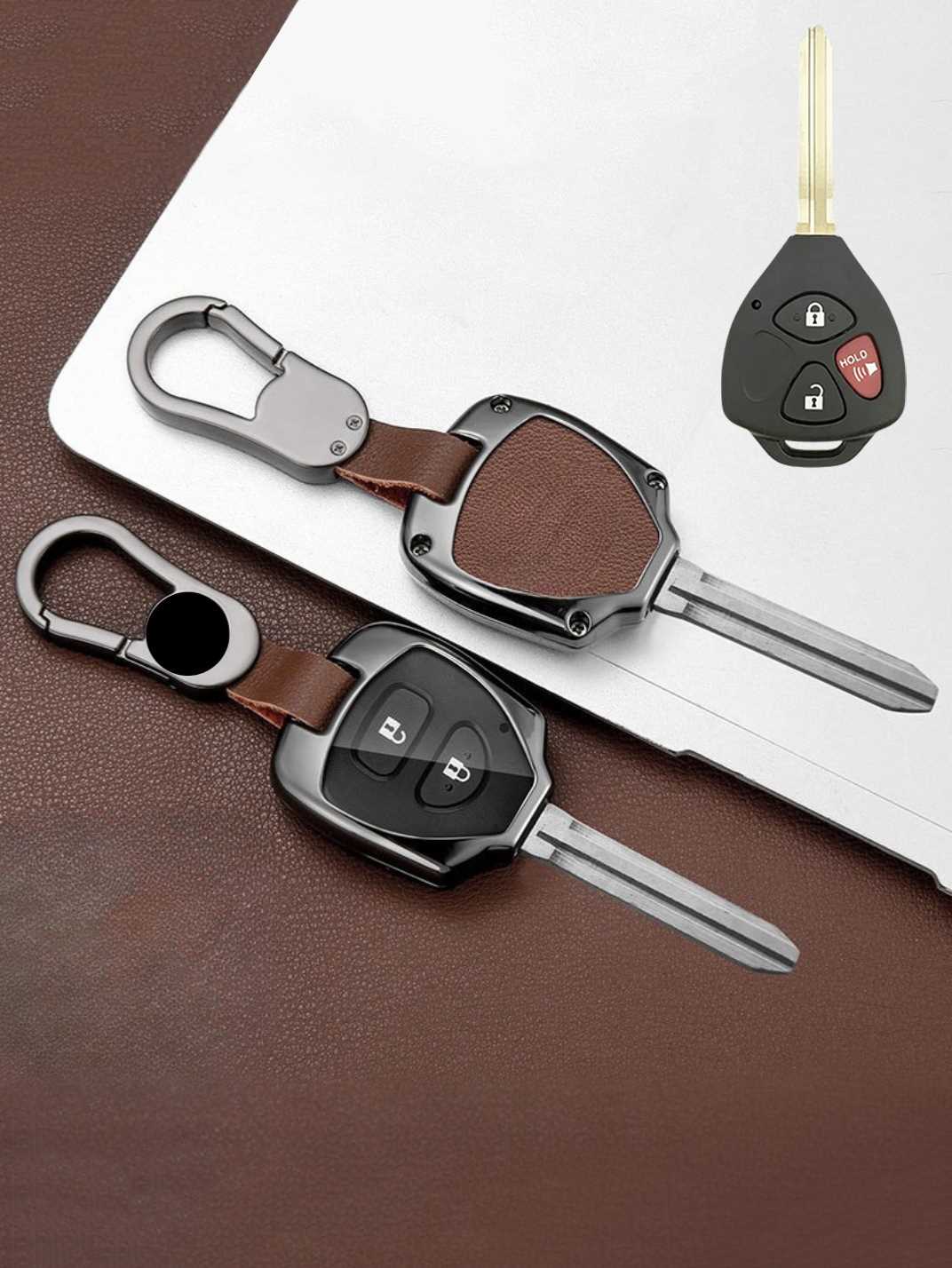 Premium Visible-Button Toyota Key Shell