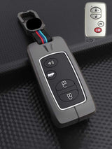 Luxury Colored Alloy Toyota Key Fob Case