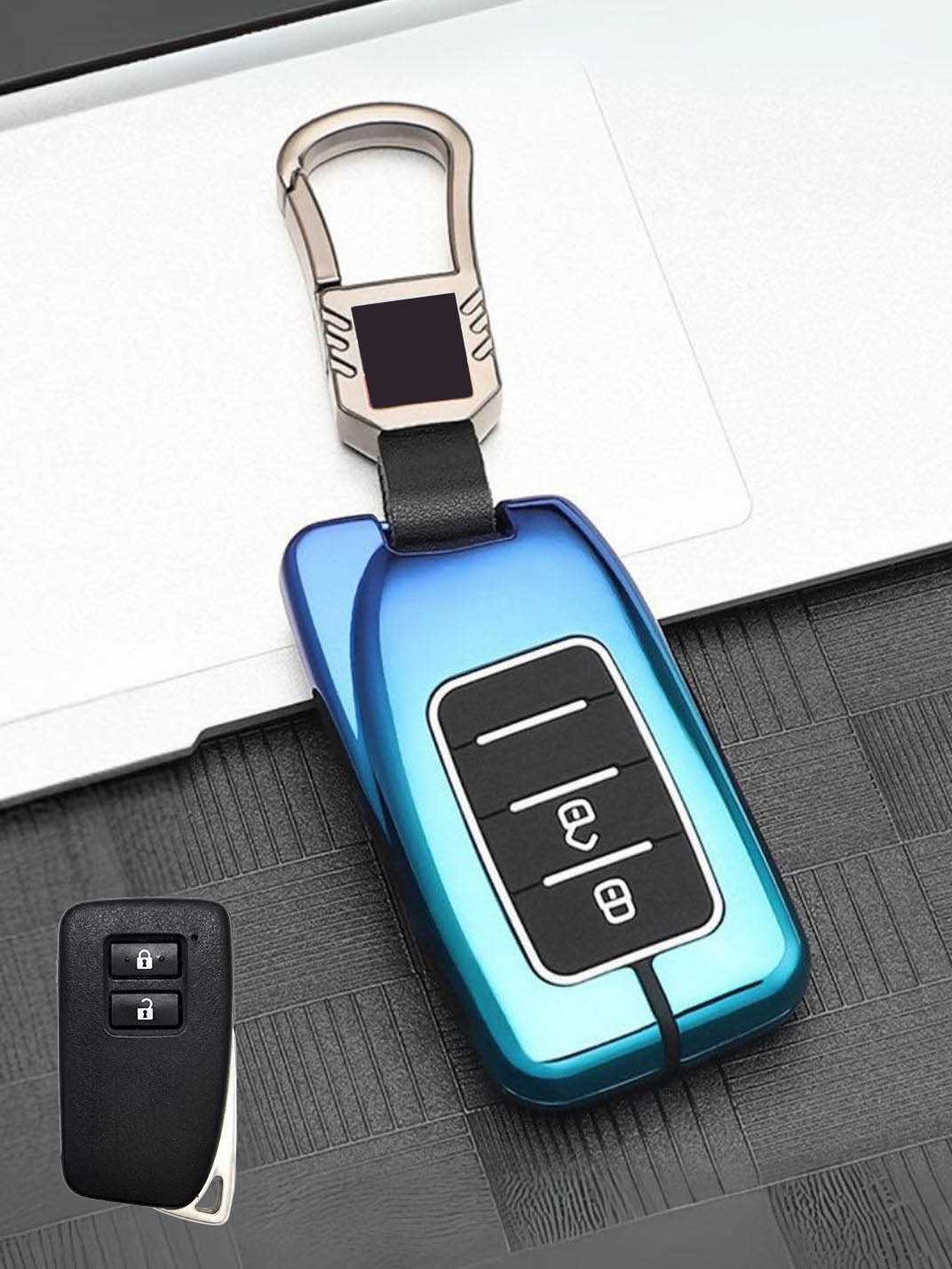 Luxury Colored Alloy Lexus Key Fob Case