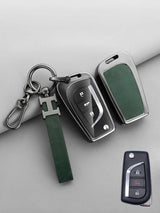 Premium Visible-Button Toyota Key Shell