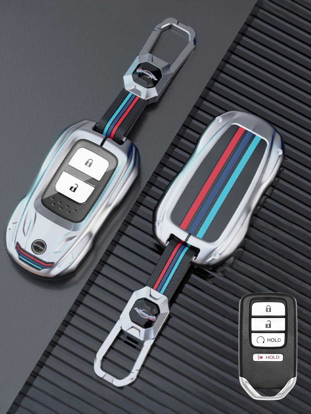 Visible Button Honda Key Protector Shell