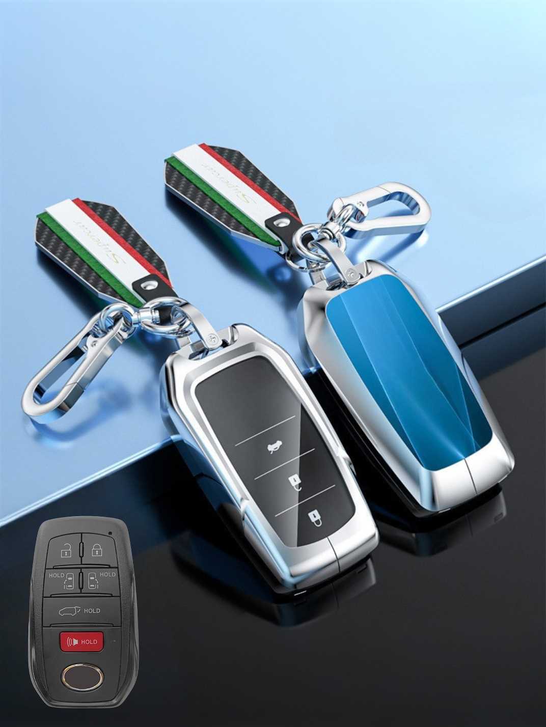 Visible Button Toyota Key Protector Shell
