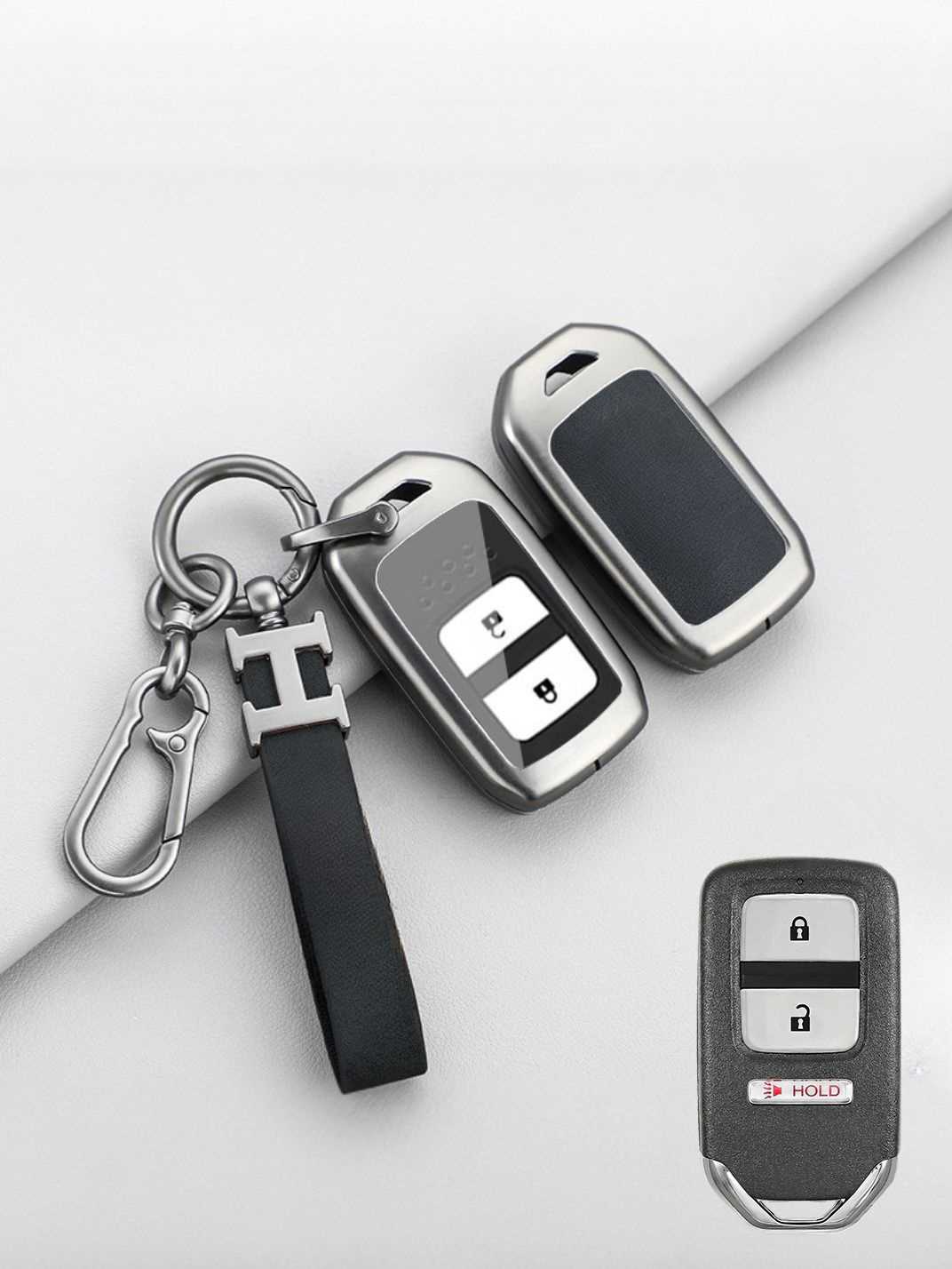 Premium Visible-Button Honda Key Shell