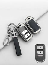 Premium Visible-Button Honda Key Shell