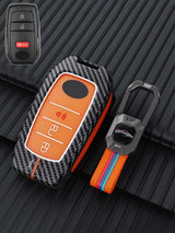 Luxury Colored Alloy Toyota Key Fob Case