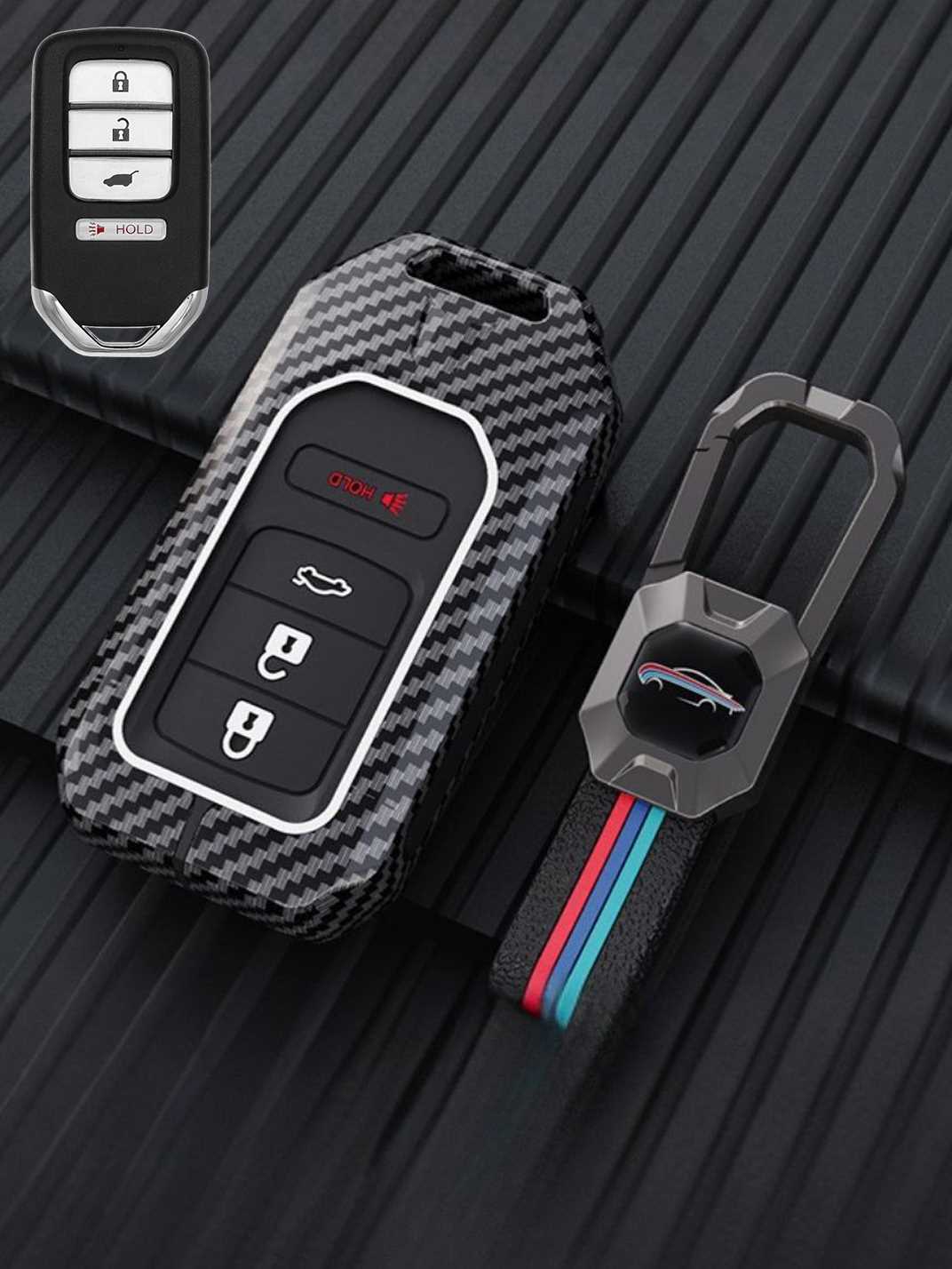 Luxury Colored Alloy Honda Key Fob Case