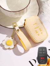 Premium Genuine Leather Toyota Key Cover
