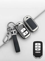 Premium Visible-Button Honda Key Shell