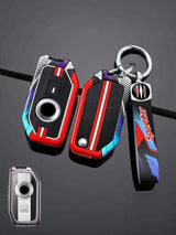 Luxury Colored Alloy BMW Motorcycle Key Fob Case
