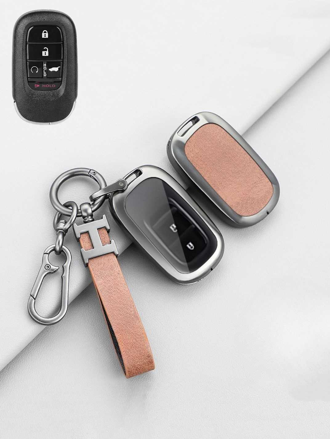 Premium Visible-Button Honda Key Shell