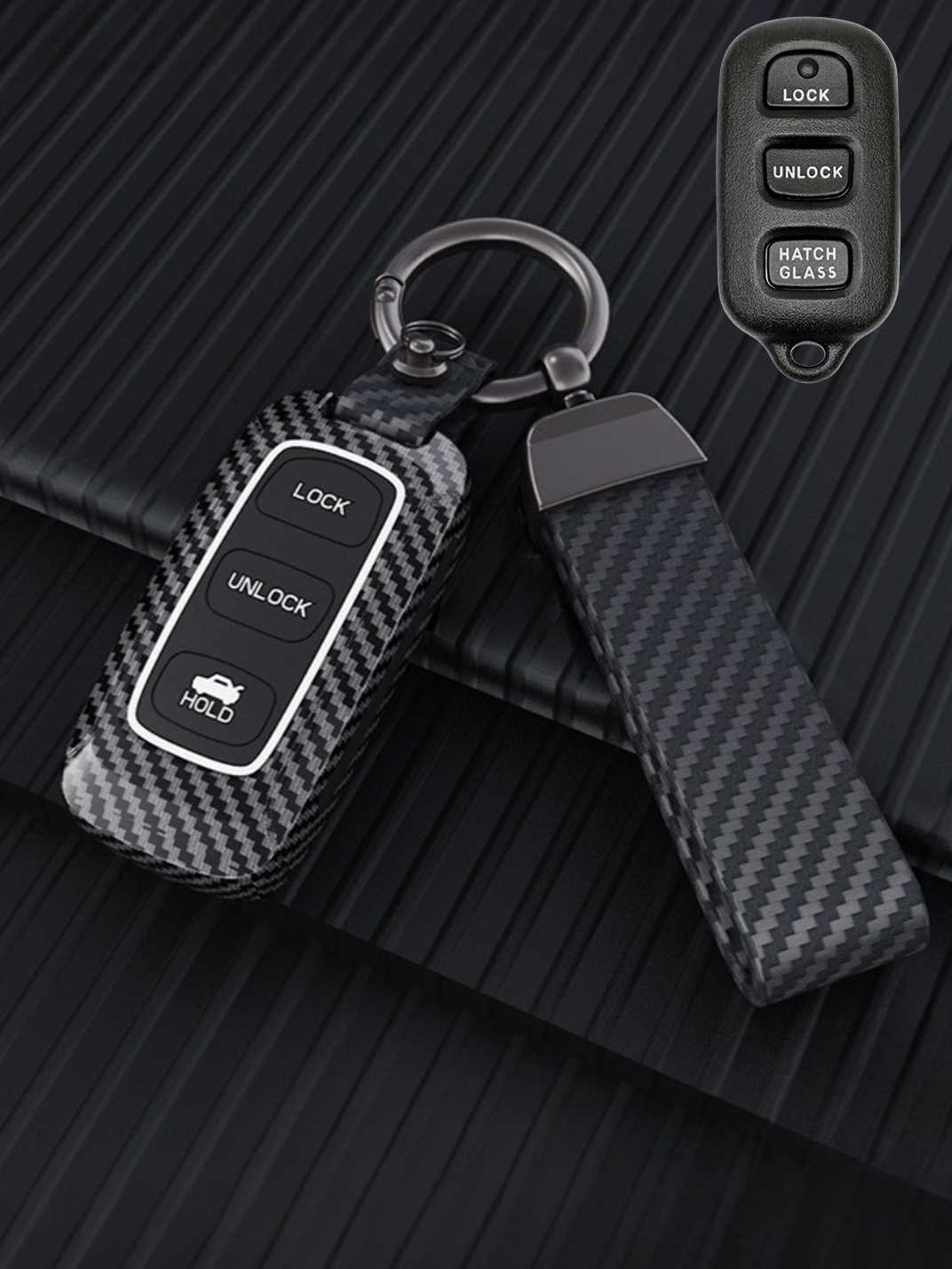 Luxury Colored Alloy Toyota Key Fob Case