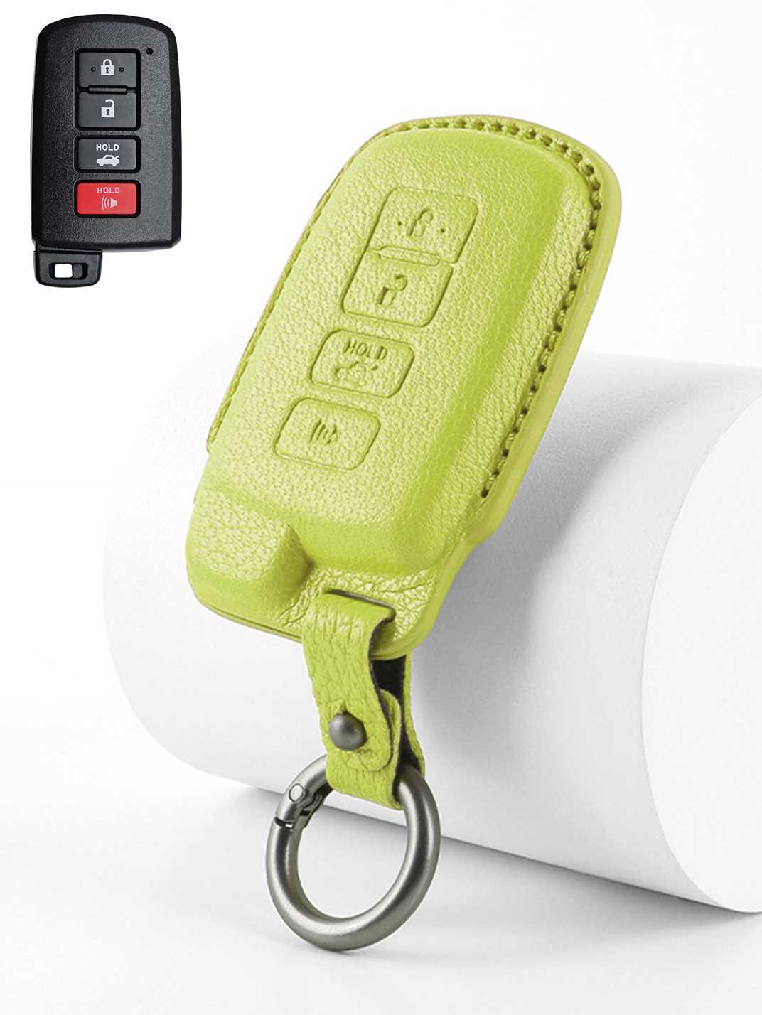 Premium Genuine Leather Toyota Key Cover