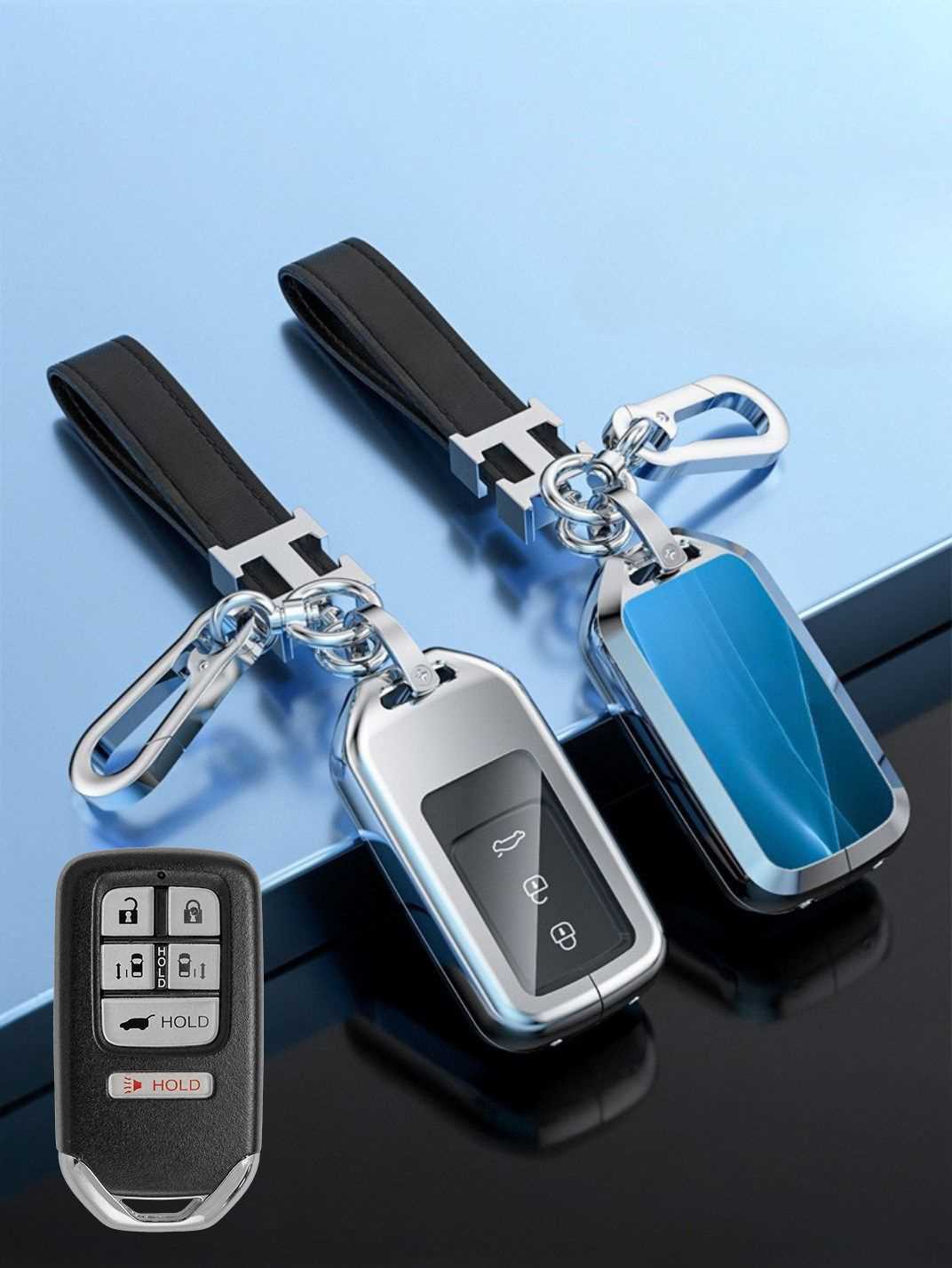 Visible Button Honda Key Protector Shell