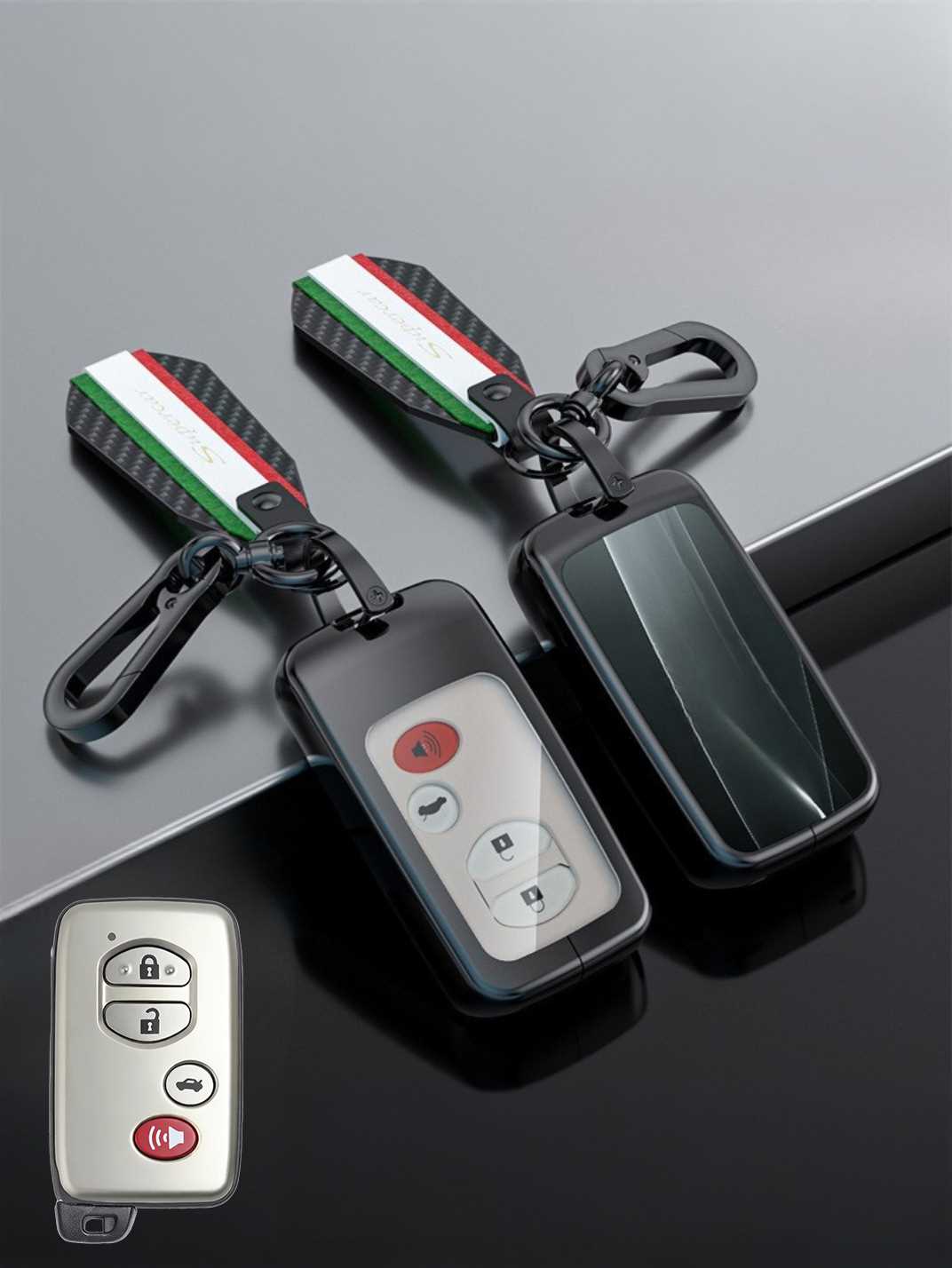 Visible Button Toyota Key Protector Shell