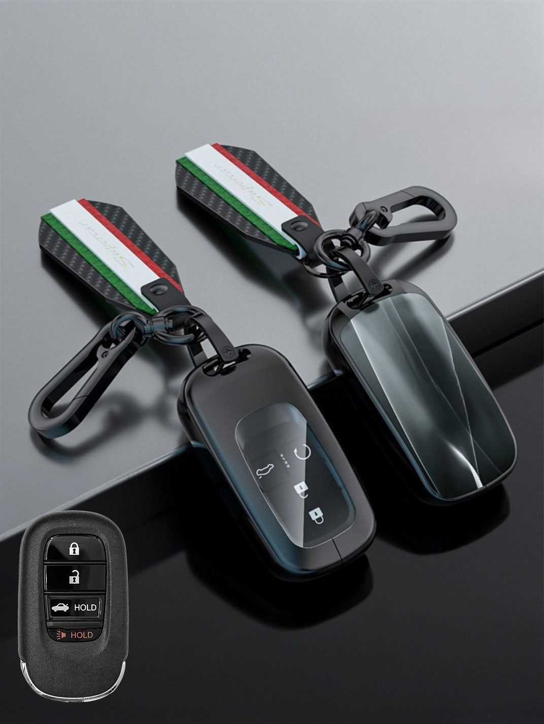 Visible Button Honda Key Protector Shell