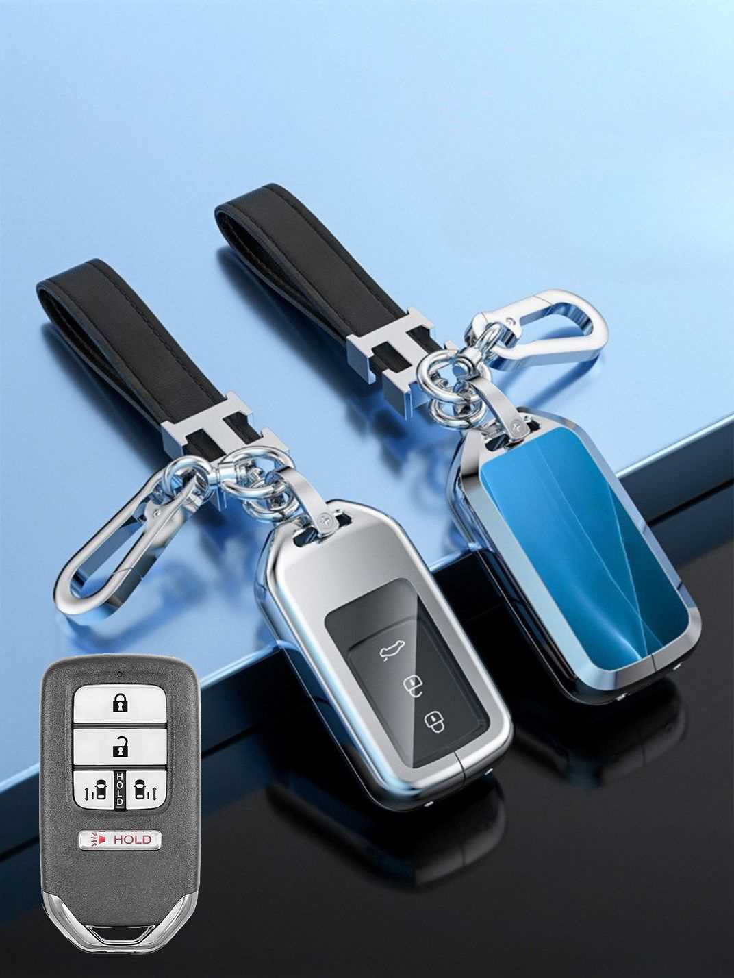 Visible Button Honda Key Protector Shell