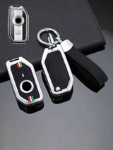 Premium Alloy BMW Motorcycle Key Fob Cover