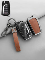 Premium Visible-Button Toyota Key Shell