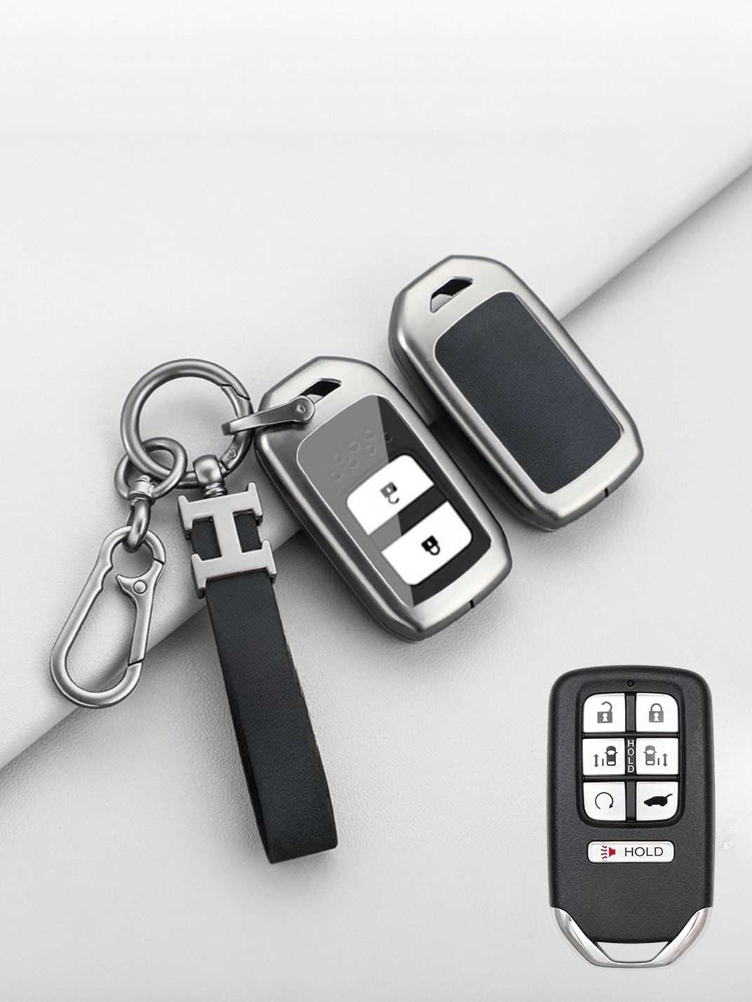 Premium Visible-Button Honda Key Shell