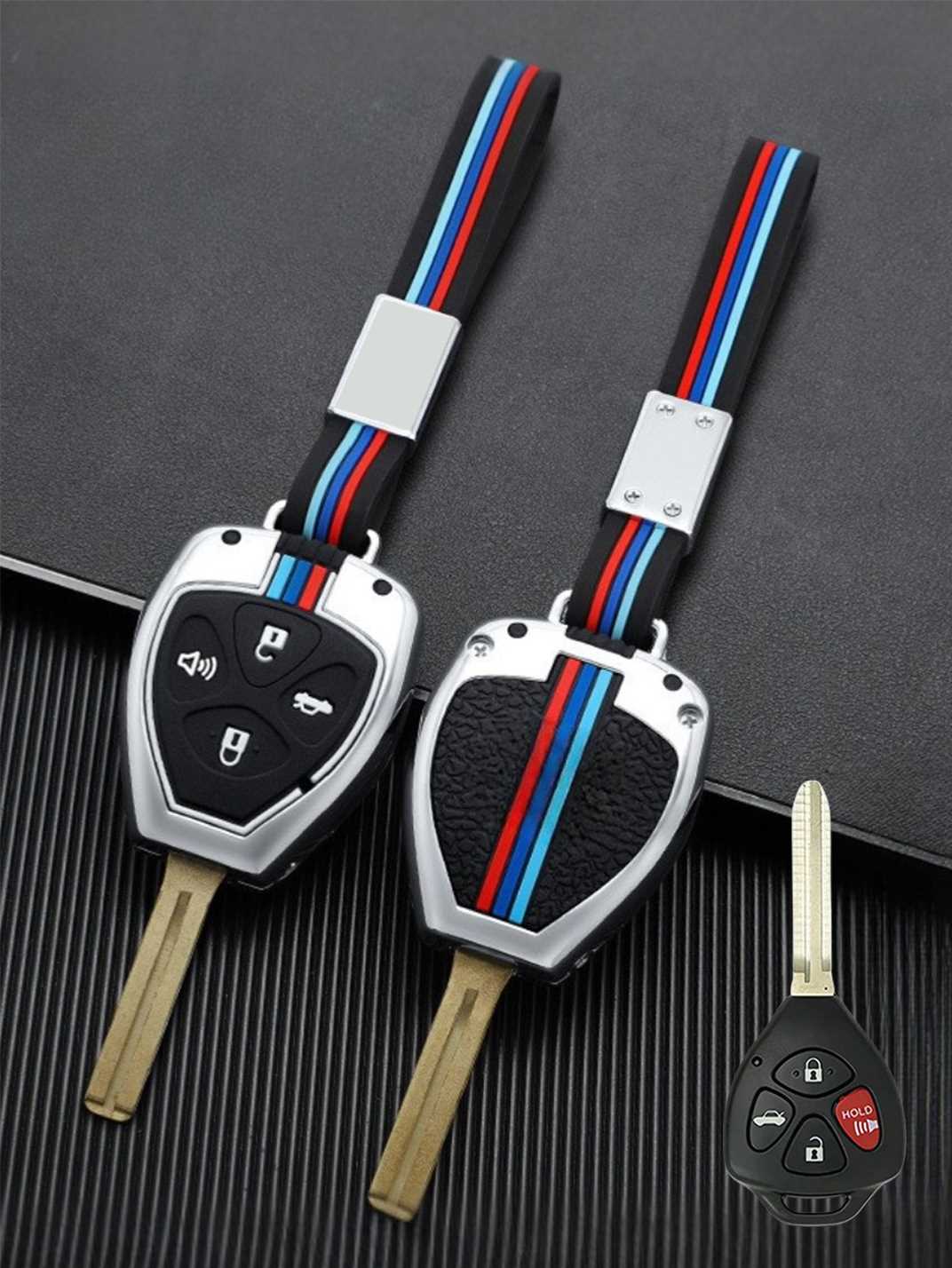 Premium Alloy Toyota Key Fob Cover