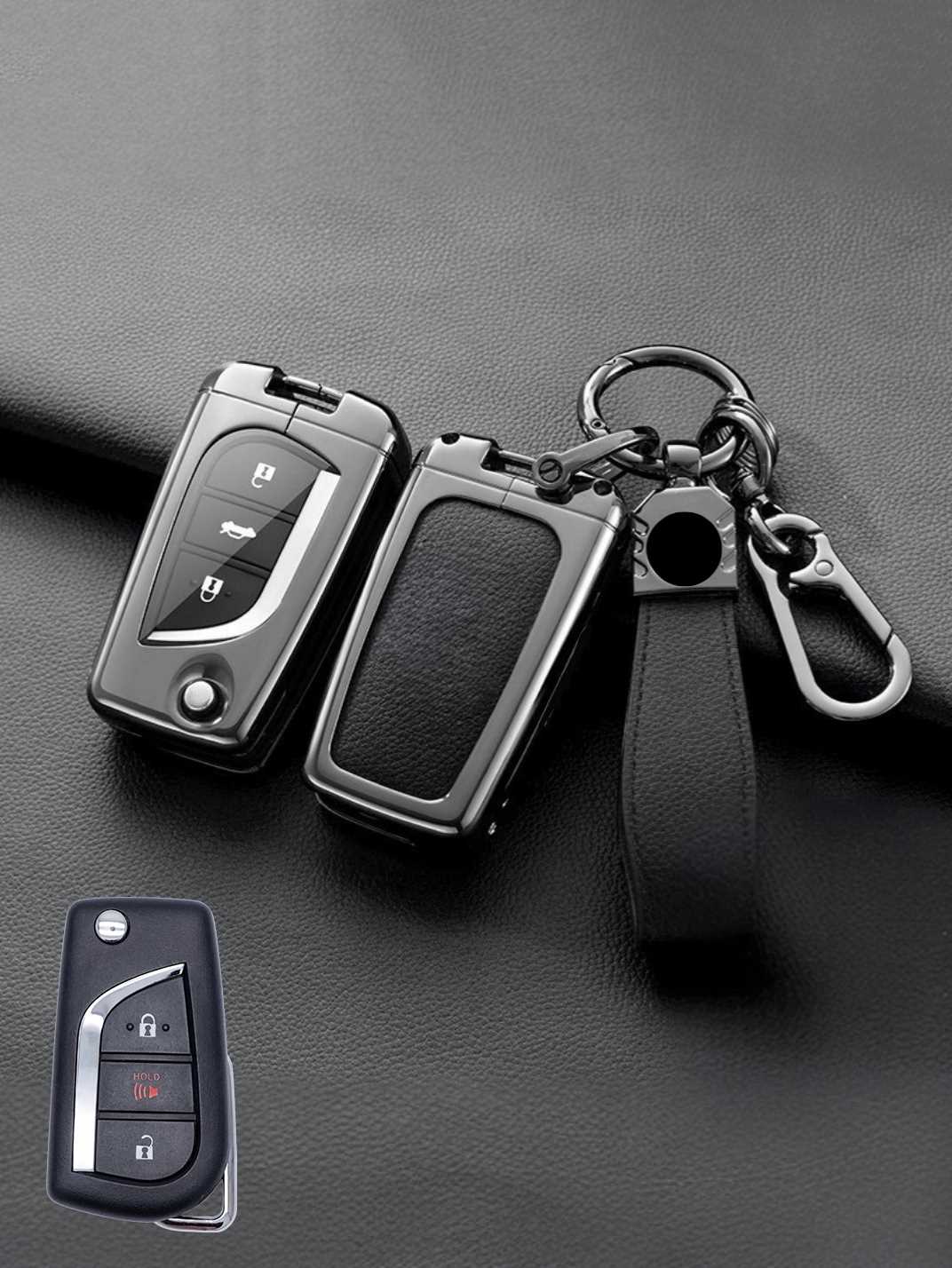 Premium Visible-Button Toyota Key Shell