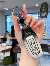 Heavy-Duty Zinc Alloy Audi Key Fob Cover