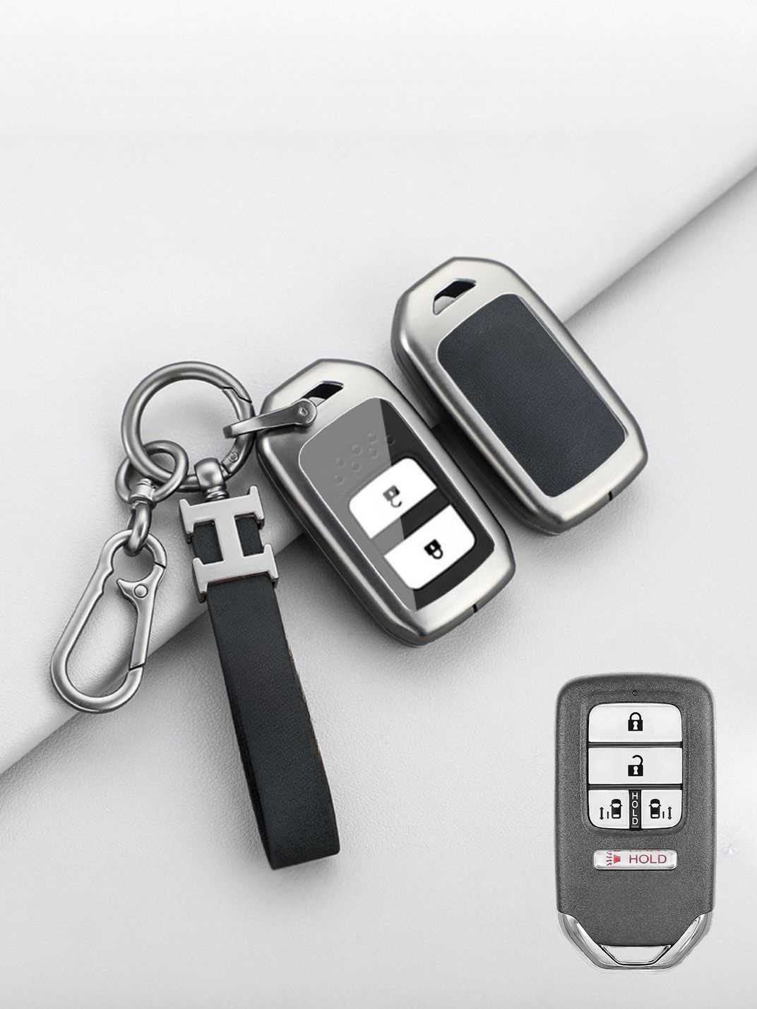 Premium Visible-Button Honda Key Shell