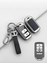 Premium Visible-Button Honda Key Shell