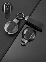 MINI Key Genuine Leather & Metal Frame