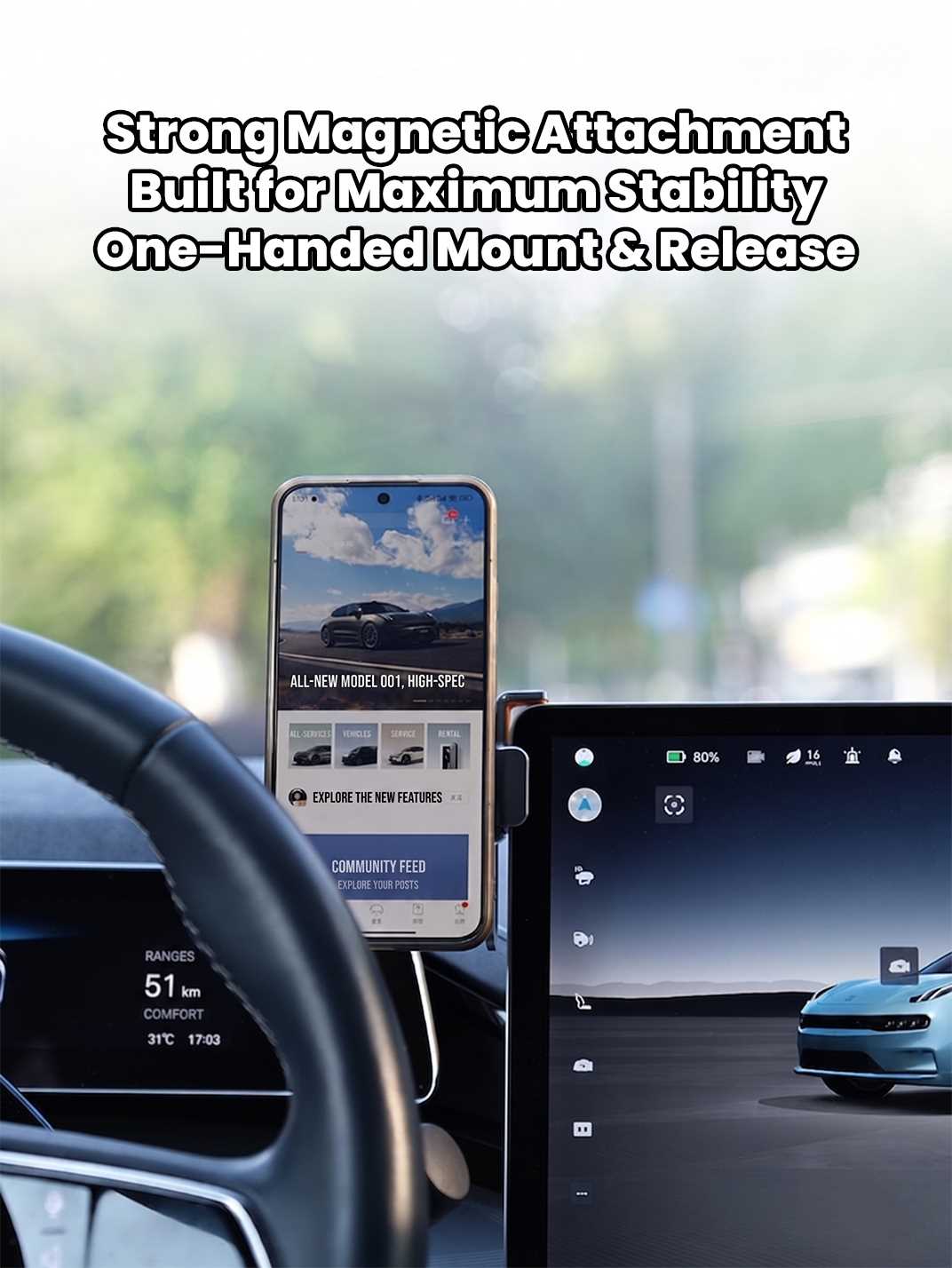 Martoffes™ Adjustable Screen Phone Mount