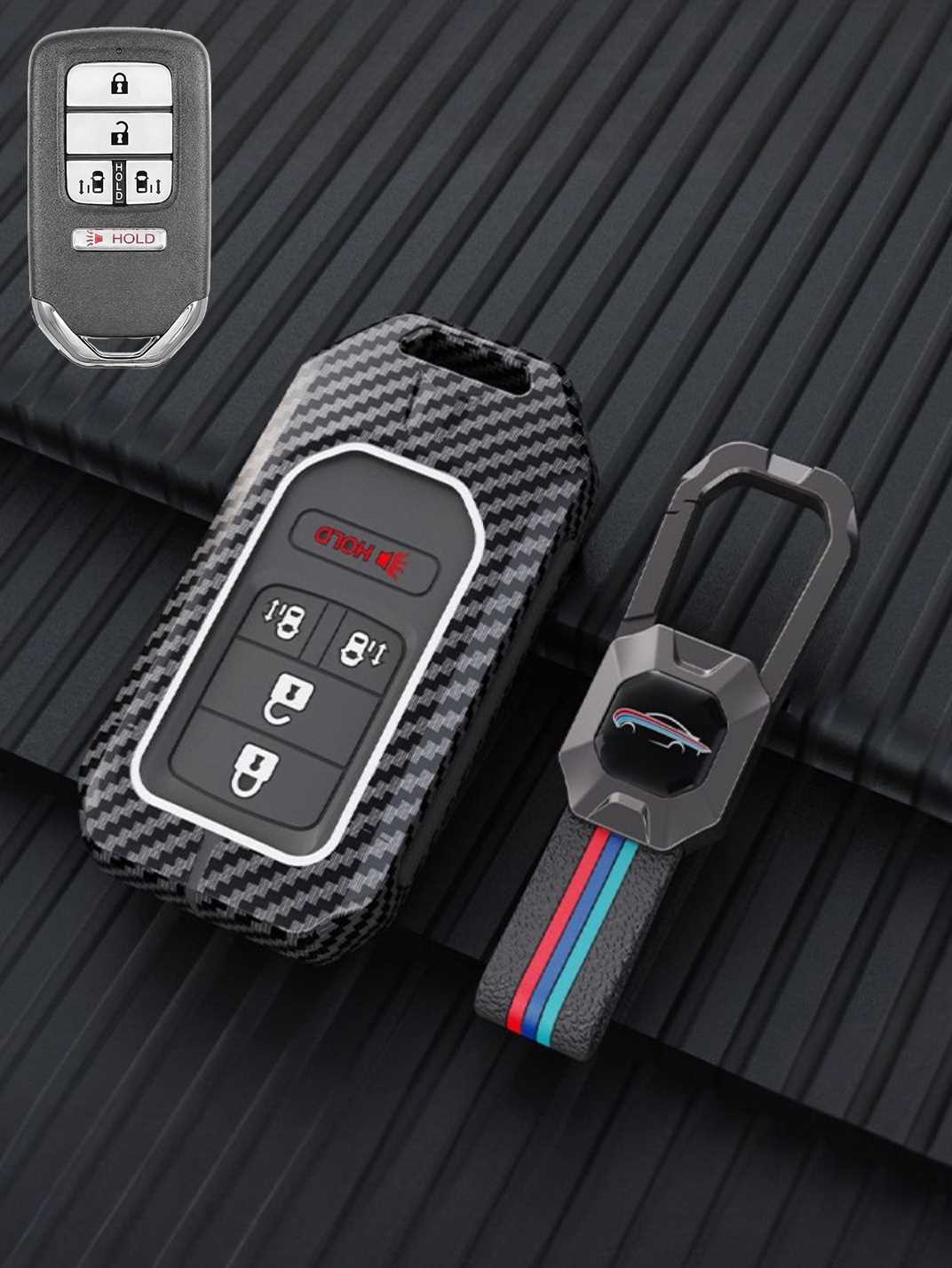 Luxury Colored Alloy Honda Key Fob Case