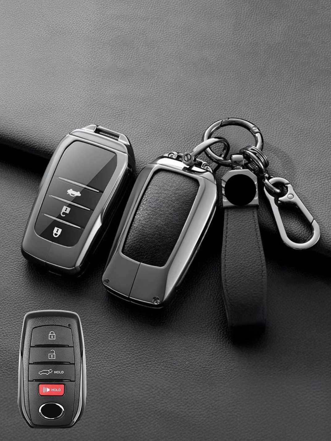 Premium Visible-Button Toyota Key Shell