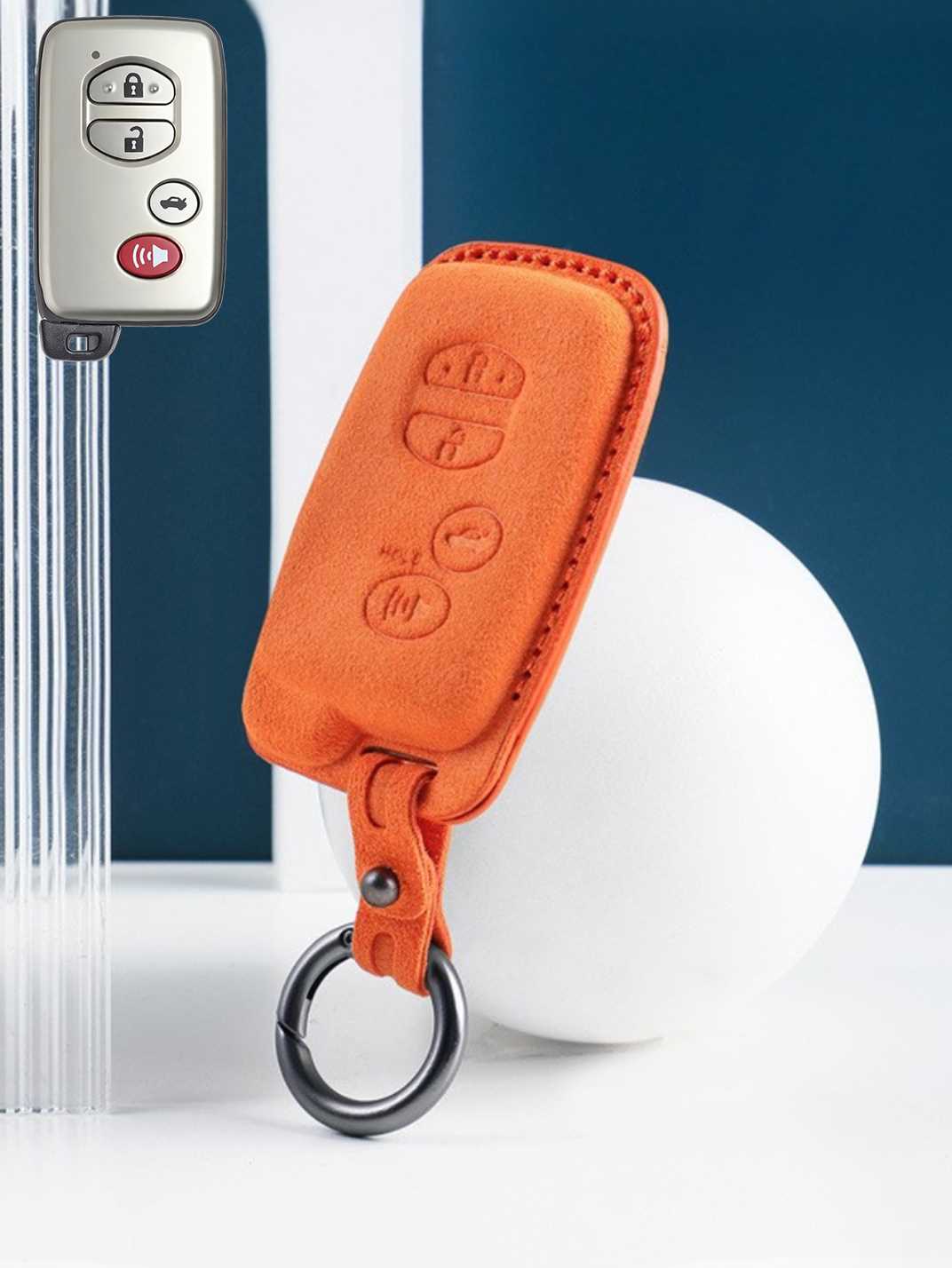 Genuine Alcantara Toyota Key Fob Cover