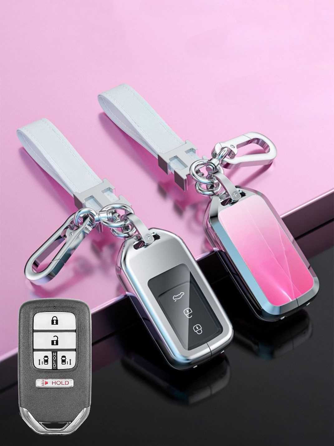 Visible Button Honda Key Protector Shell