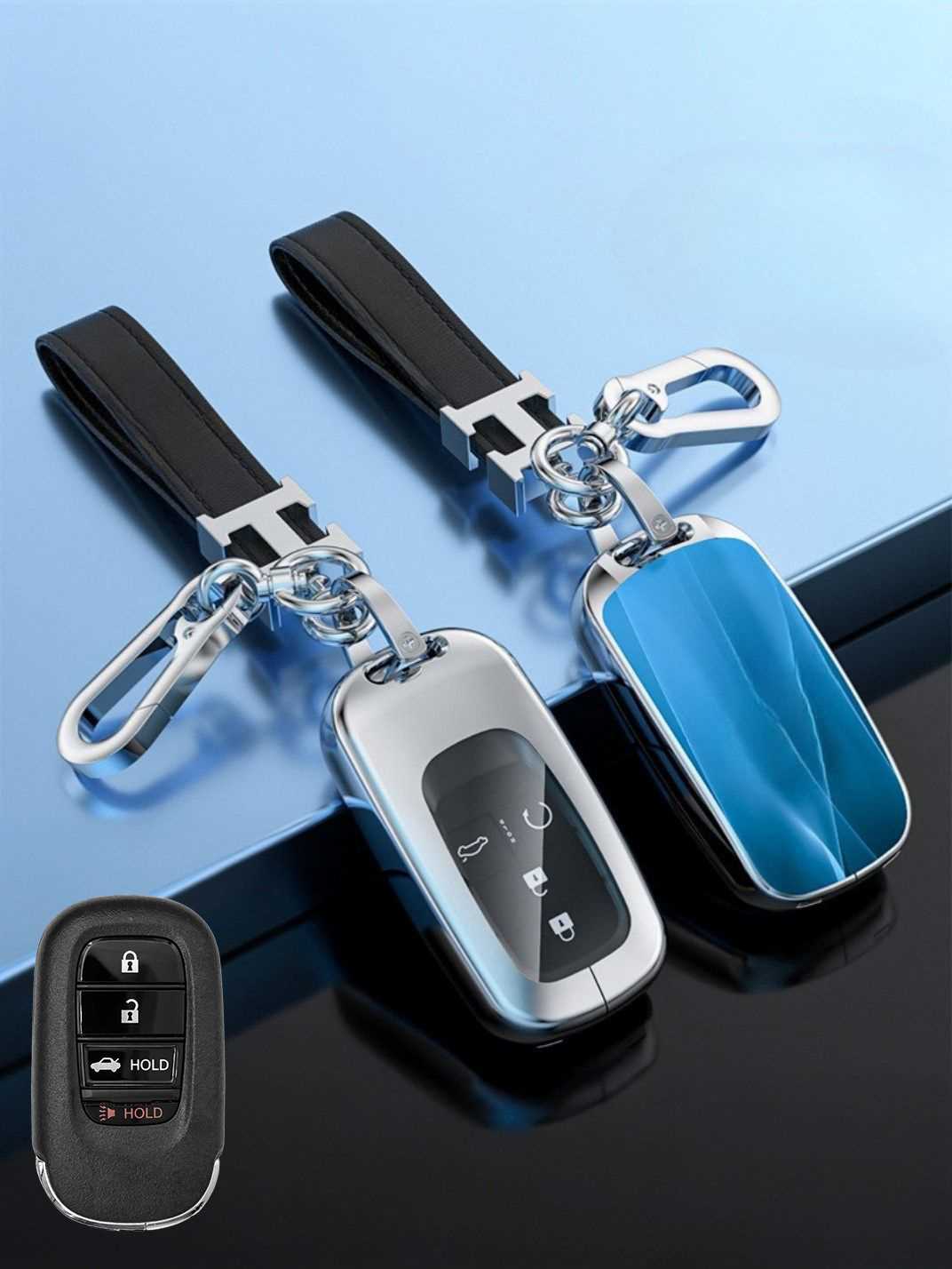 Visible Button Honda Key Protector Shell