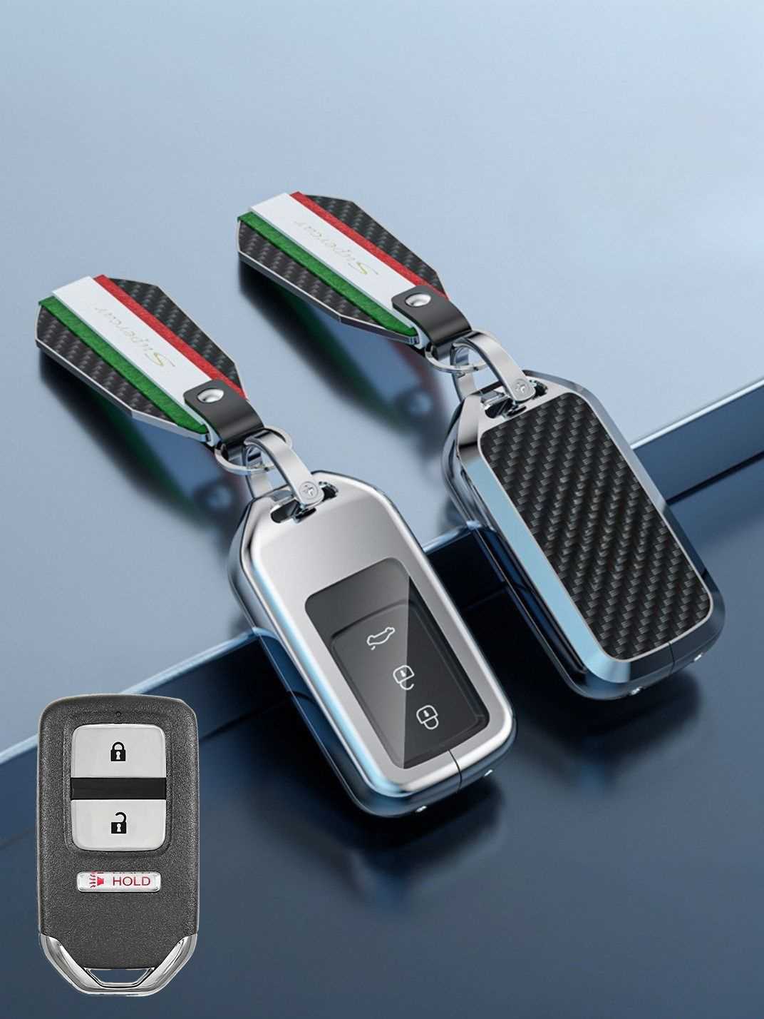 Visible Button Honda Key Protector Shell