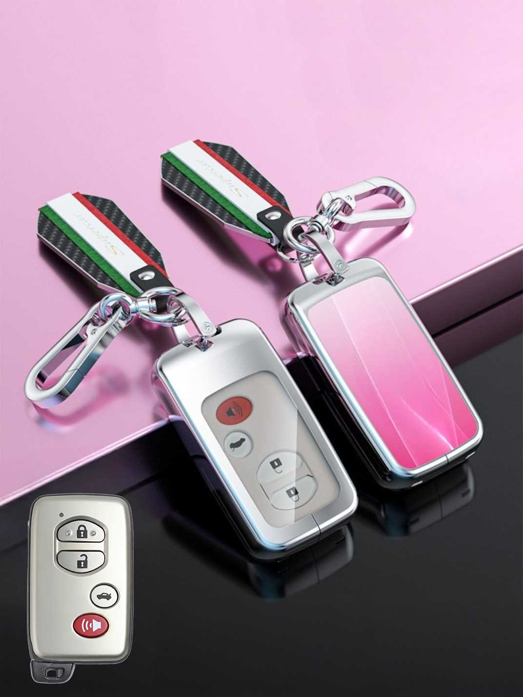 Visible Button Toyota Key Protector Shell