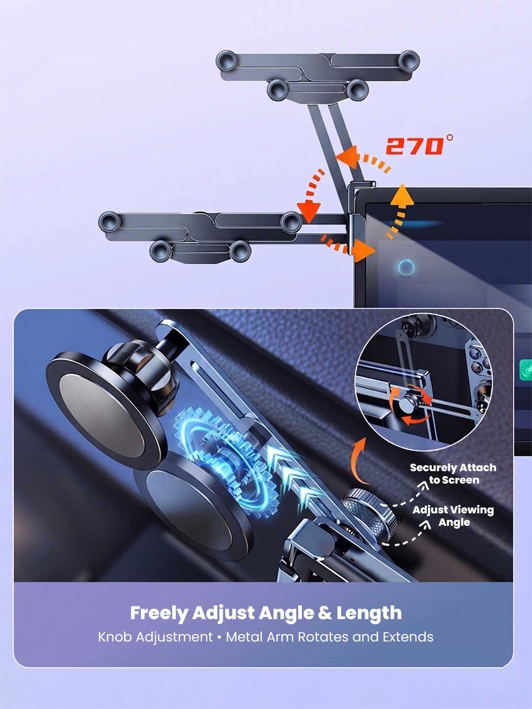 Martoffes™ Dual Device Screen Mount