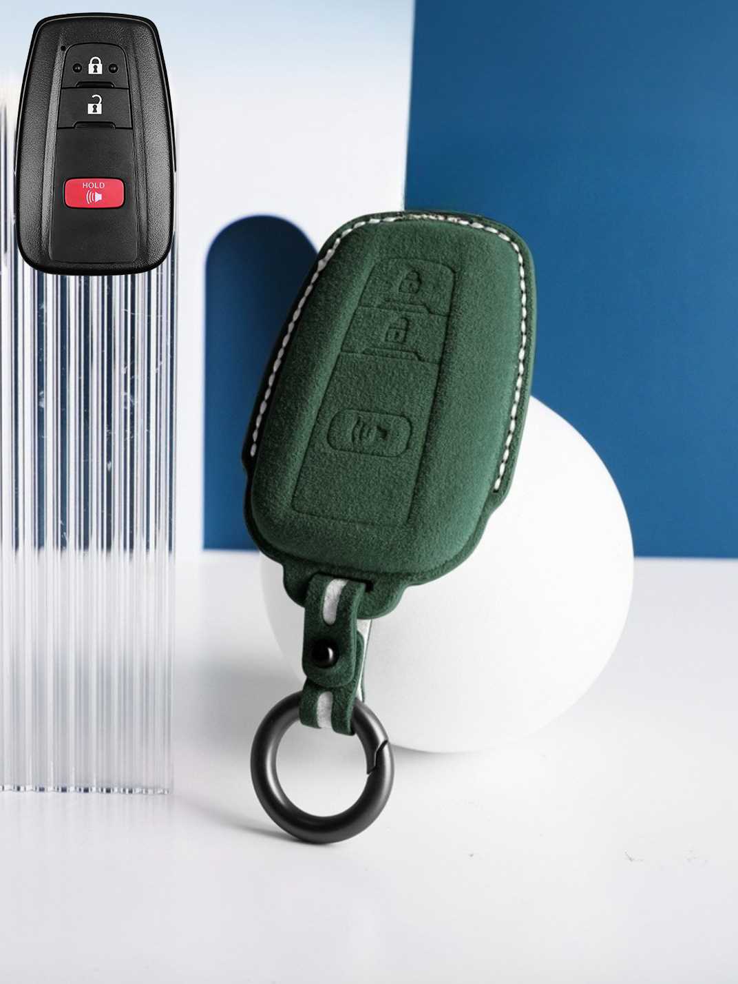 Genuine Alcantara Toyota Key Fob Cover