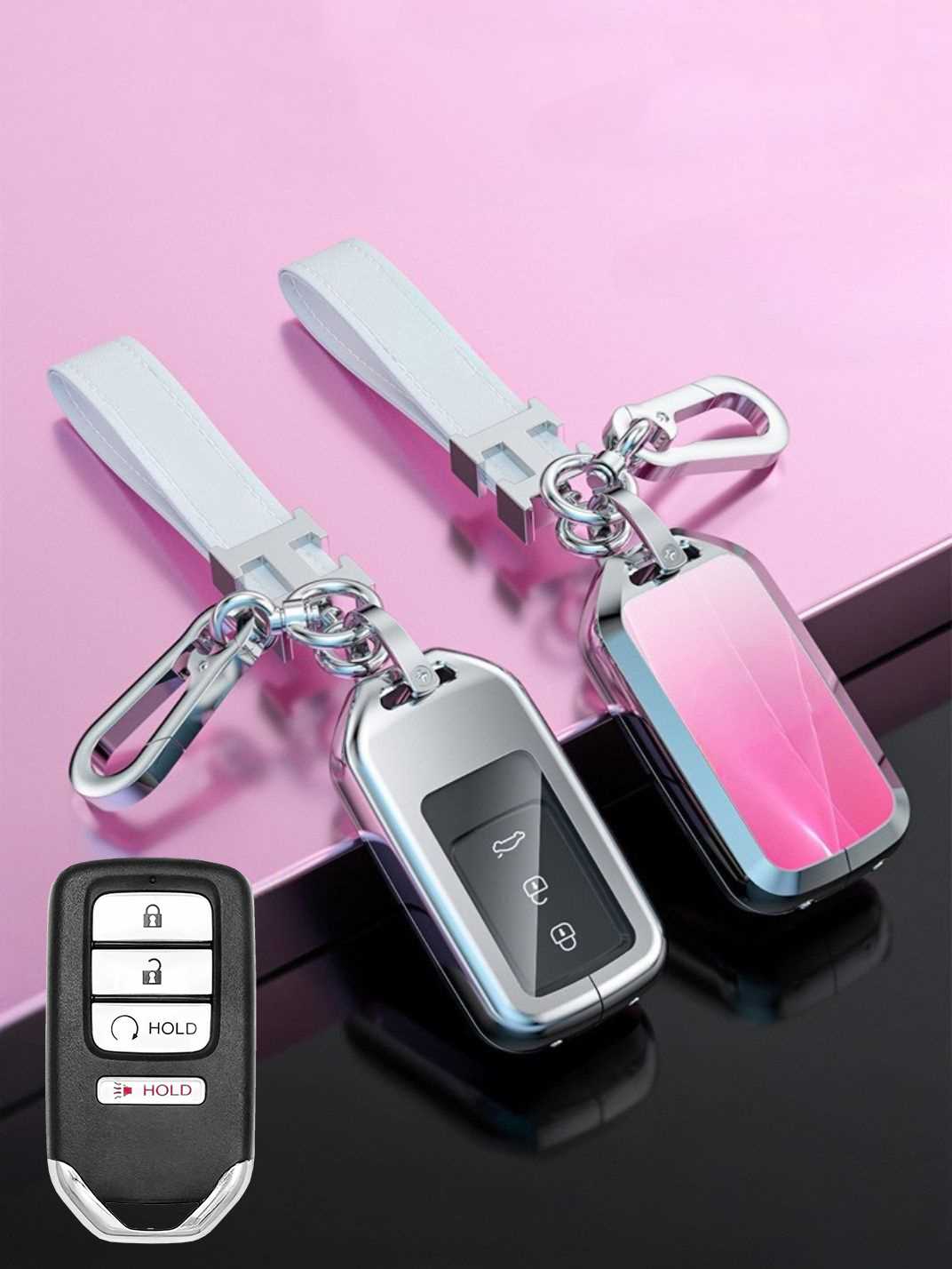 Visible Button Honda Key Protector Shell