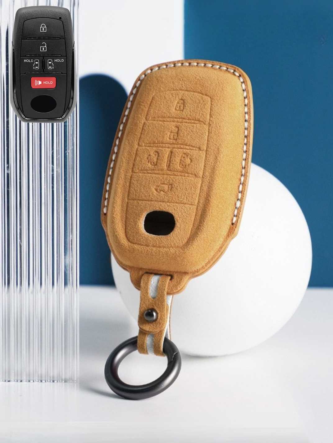 Genuine Alcantara Toyota Key Fob Cover