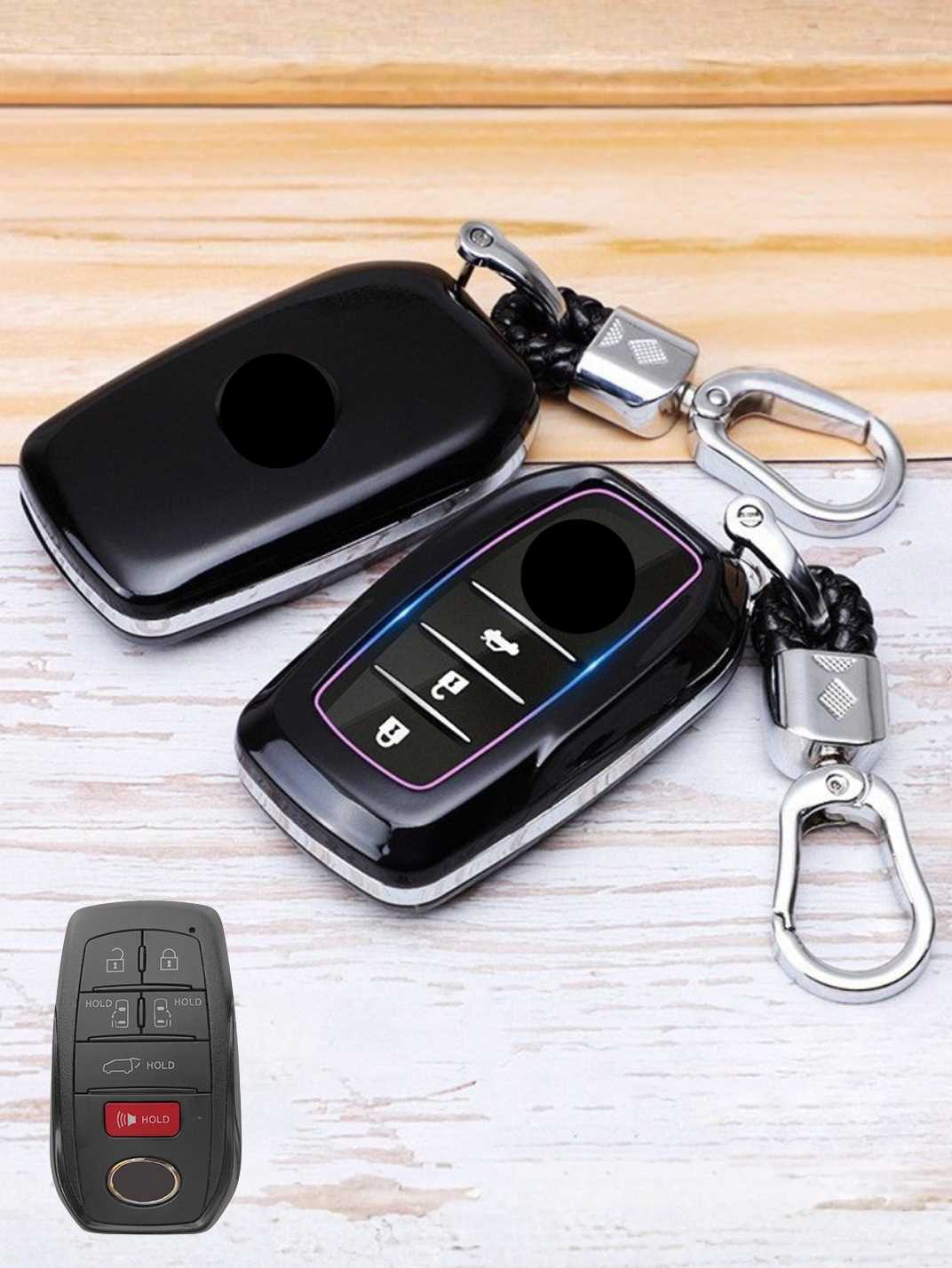 Premium Visible-Button Toyota Key Shell