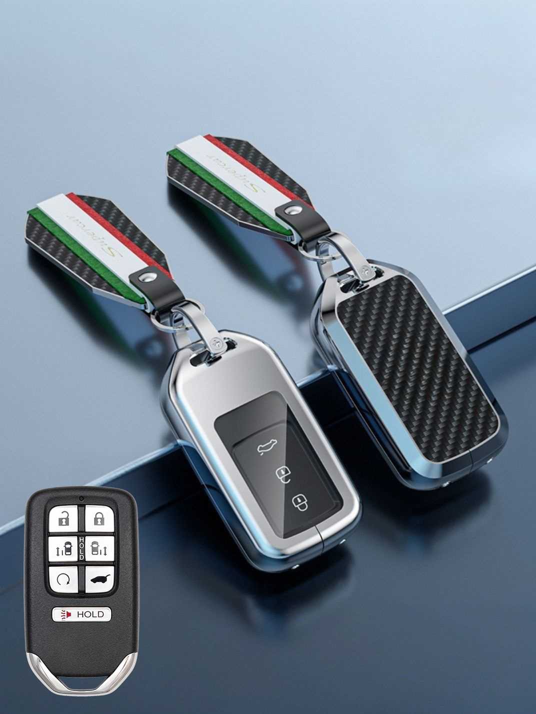Visible Button Honda Key Protector Shell