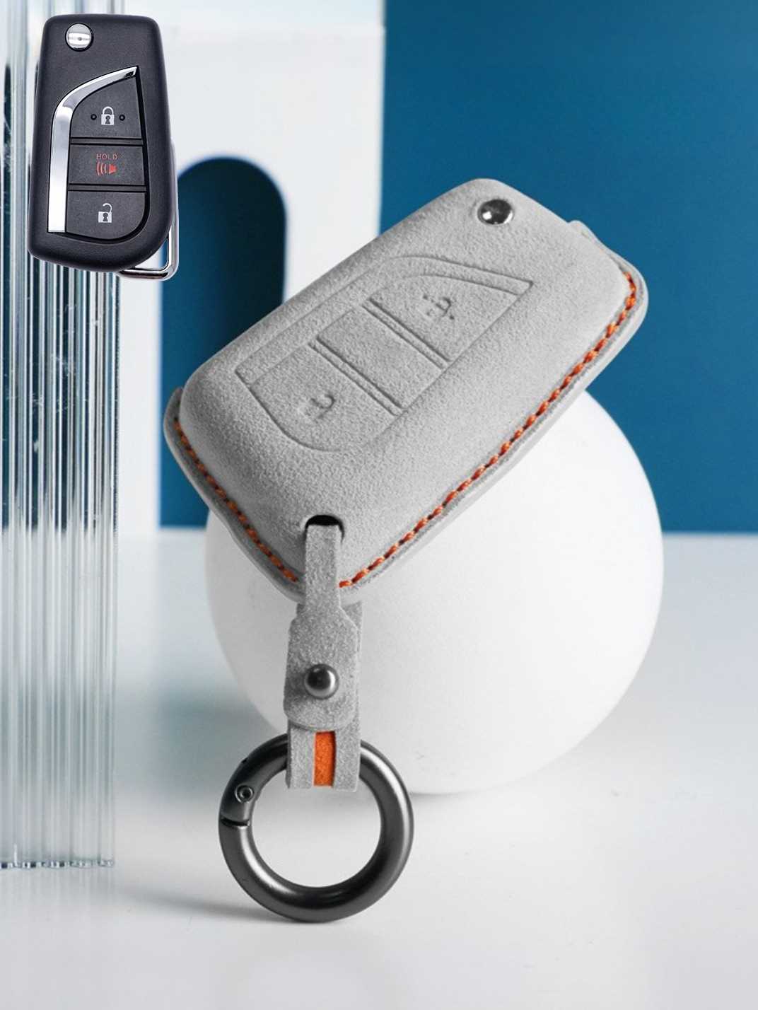 Genuine Alcantara Toyota Key Fob Cover