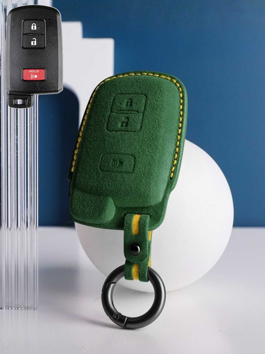 Genuine Alcantara Toyota Key Fob Cover