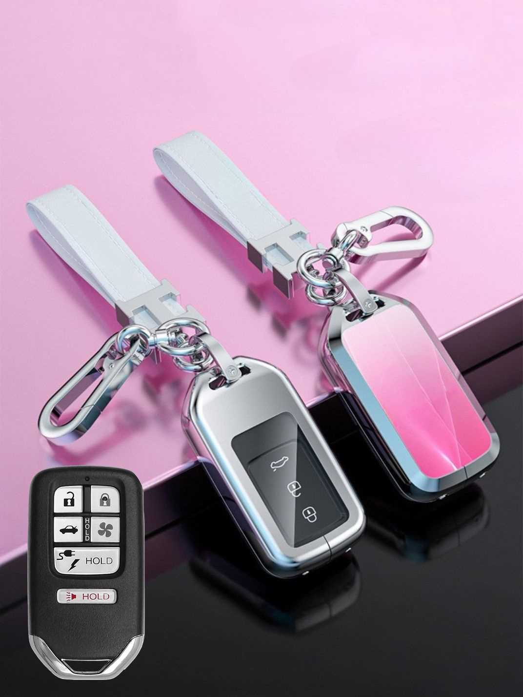Visible Button Honda Key Protector Shell