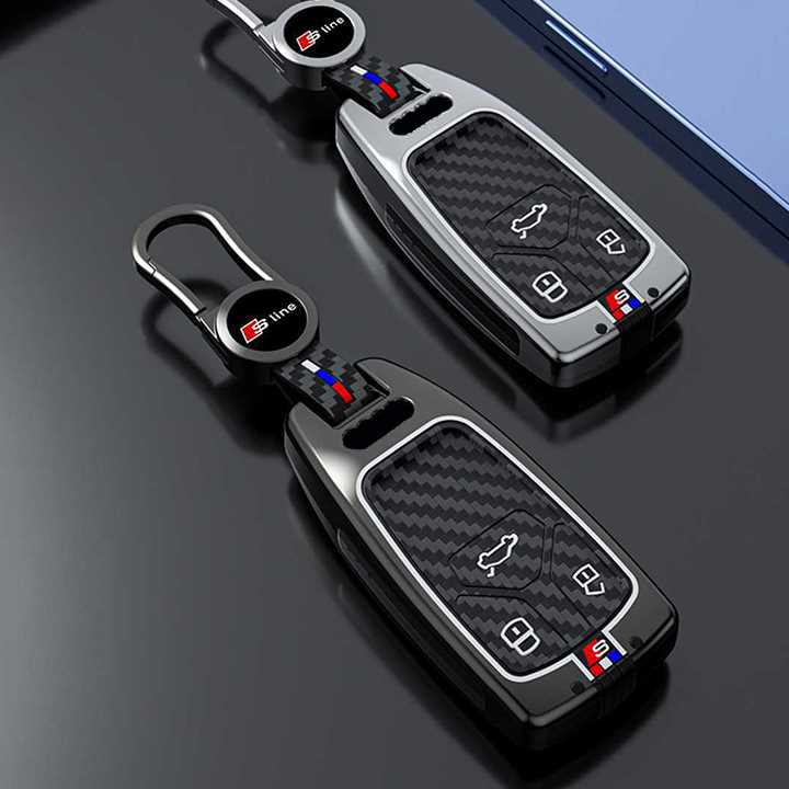 Premium Alloy Audi Key Fob Cover