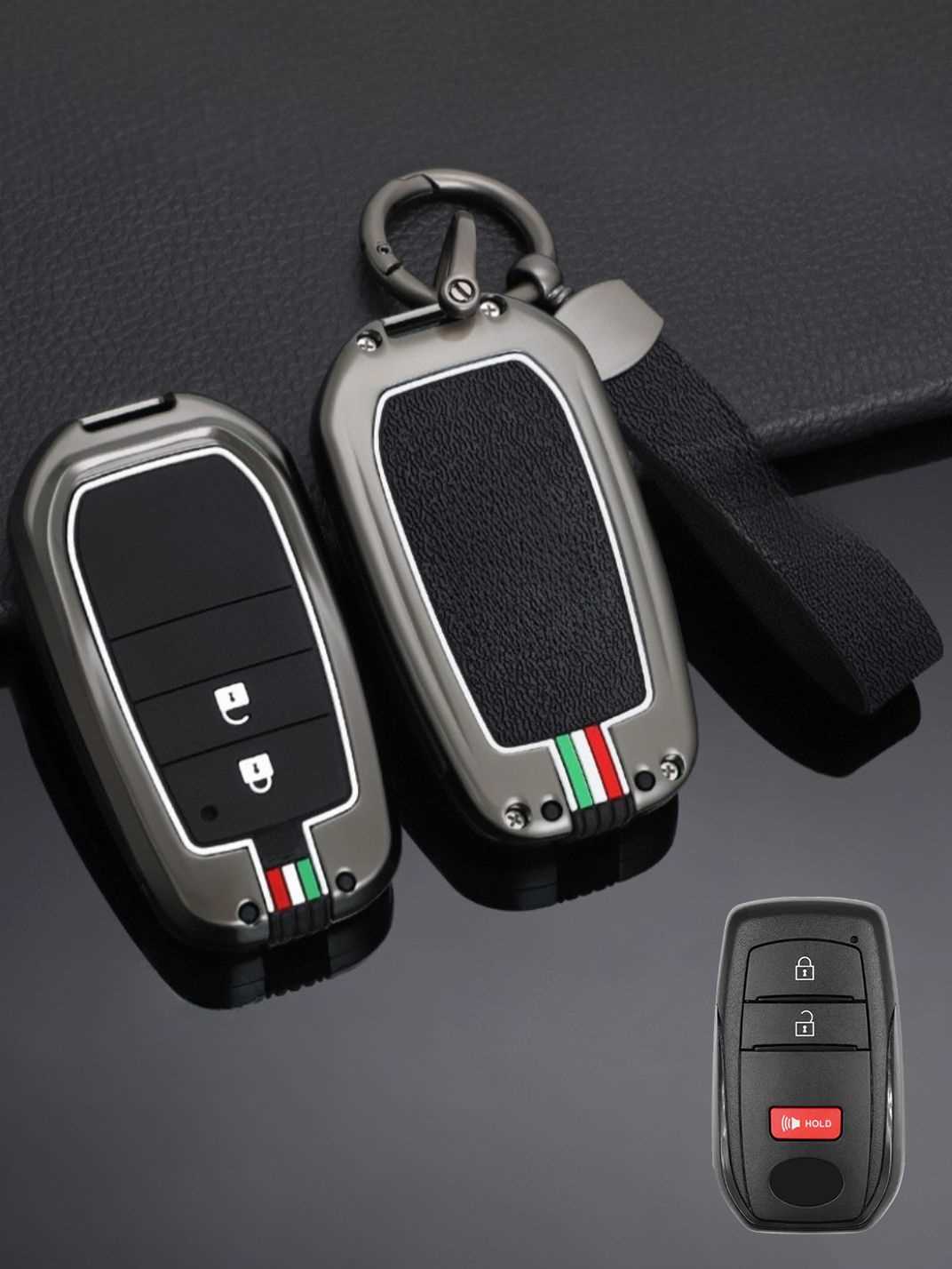 Premium Alloy Toyota Key Fob Cover