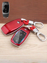 Premium Visible-Button Mercedes-Benz Key Shell