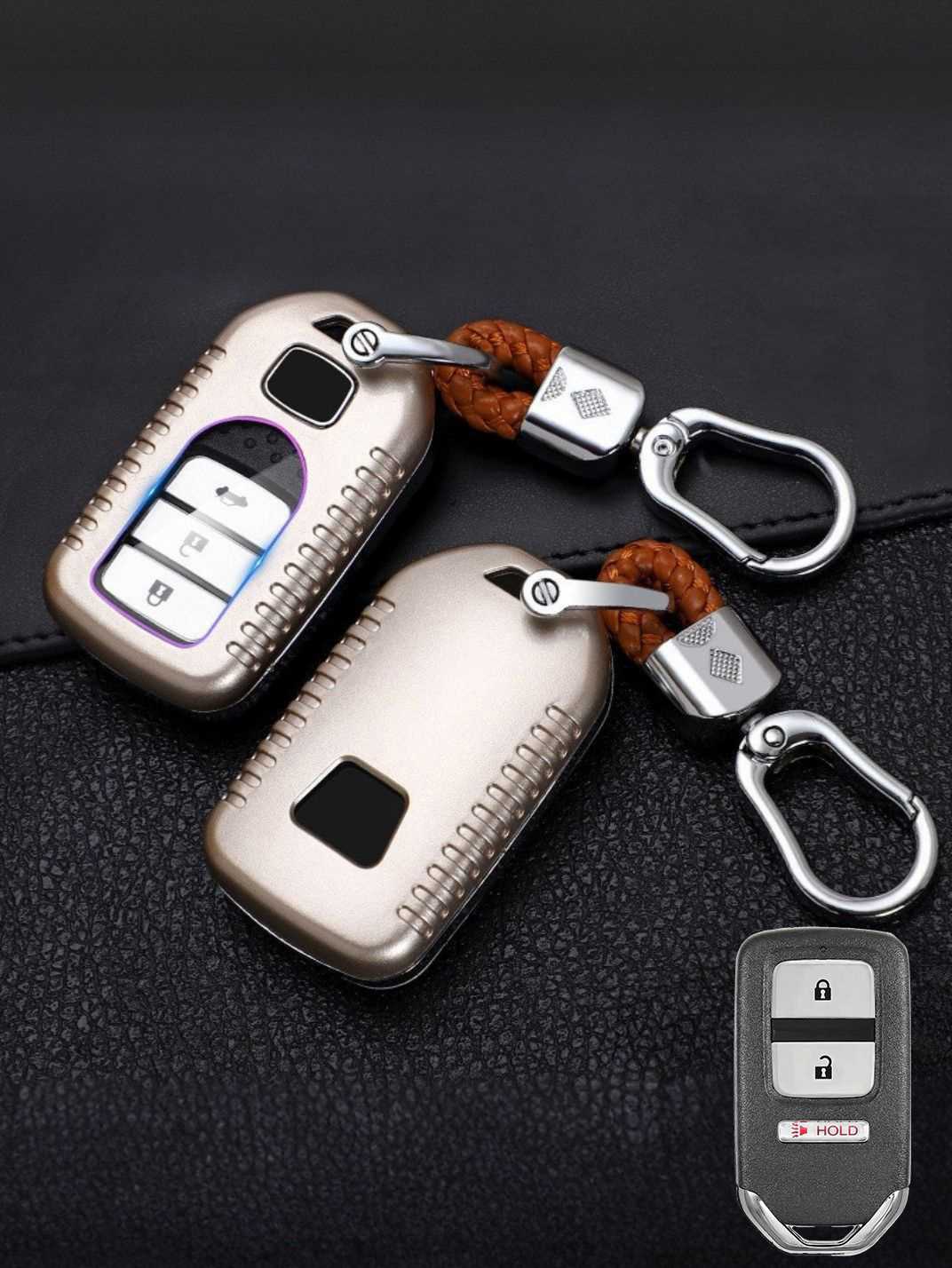 Premium Visible-Button Honda Key Shell
